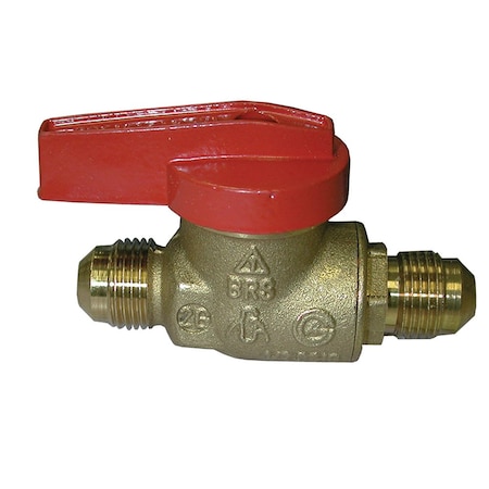 Jones Stephens 3/8in. Flare Brass Gas Ball Valve B68375